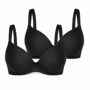 Kit 2 Sutiãs Plus Size Alongado Microfibra - Imagem 12