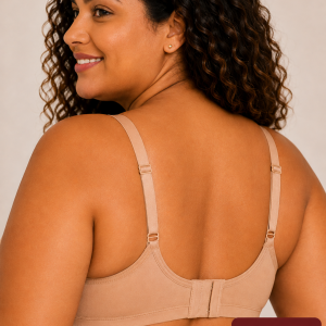 Kit 2 Sutiãs Plus Size Alongado Microfibra - Imagem 3